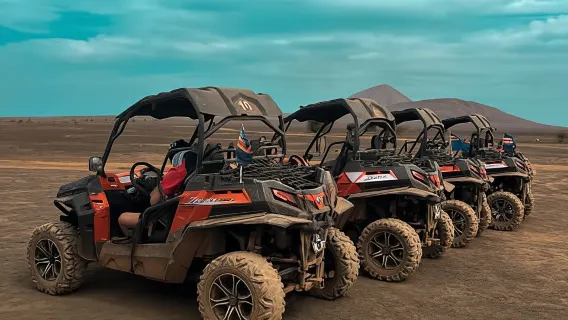 Île de Sal : excursion en quad avec un guide local
