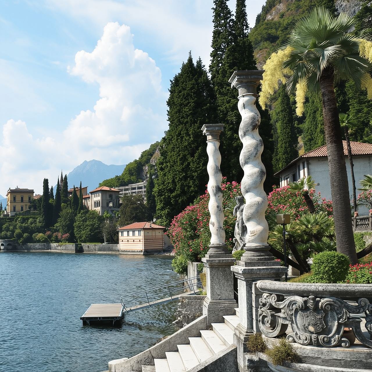 Lago di Como: biglietti d'ingresso a Villa Monastero con traghetti