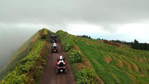 São Miguel : visite du cratère de Sete Cidades en quad et buggy