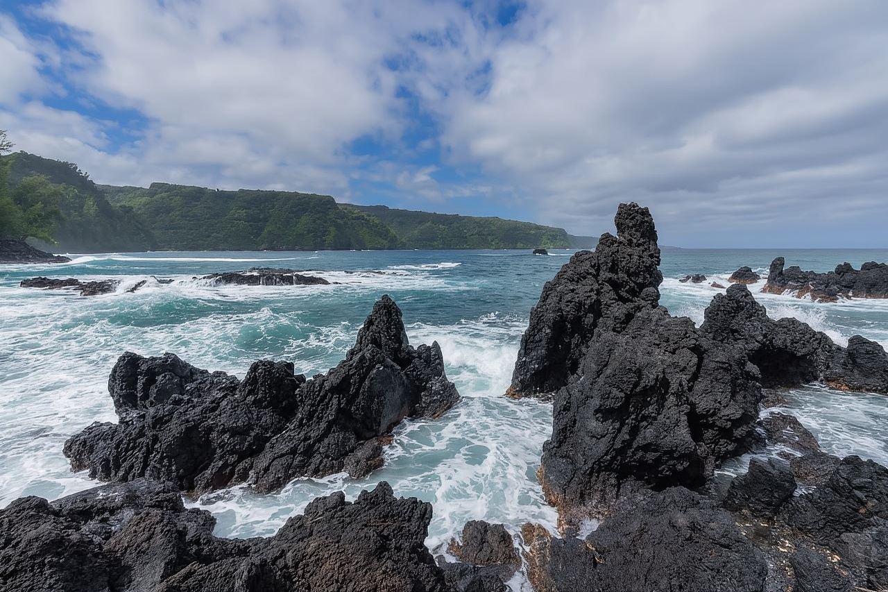 จากโออาฮู: ทัวร์เที่ยวชมถนนเมานีสู่ฮานา