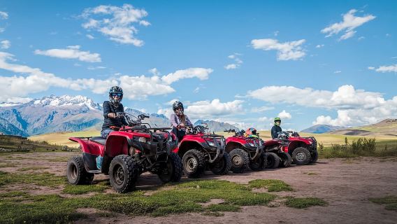 Desde Cusco: Cuatrimotos en la Laguna de Huaypo y Salineras de Maras