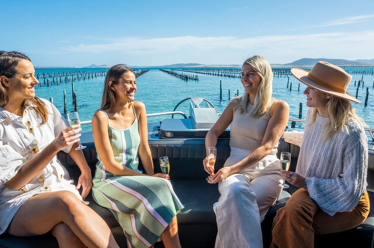 Coffin Bay: Oyster Farm Boat Tour with Wading & 12 Oysters