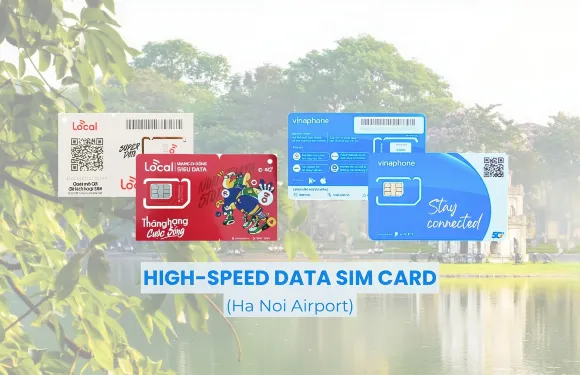 [越南] 4G/5G SIM電話卡 | 自取 - 河內內排國際機場自取