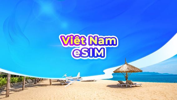 eSIM 5G Vietnam: Forfait journalier/Forfait total de données | 1 à 30 jours | Facturation 24h/24 | Code QR