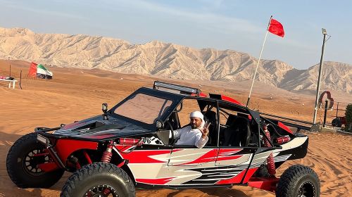 Morning Red Dunes Buggy (30m) + Camel & Falcon for 2 people Day Tours 5