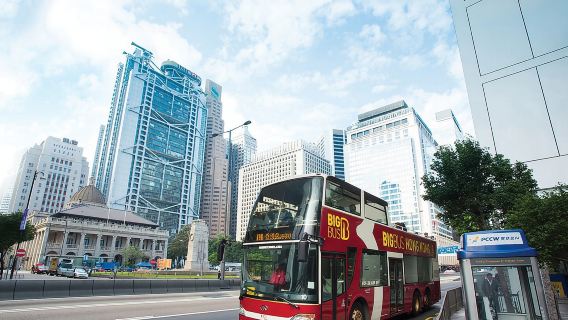 Big Bus Hong Kong Open Top Hop-On Hop-Off Sightseeing Tour