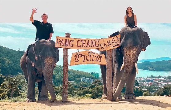 Pang Chang Kamala l Elephant Camp Phuket & Mountain ATV by ช้างให้ (ขี่ช้าง | ATV | โหนสลิงในป่า)