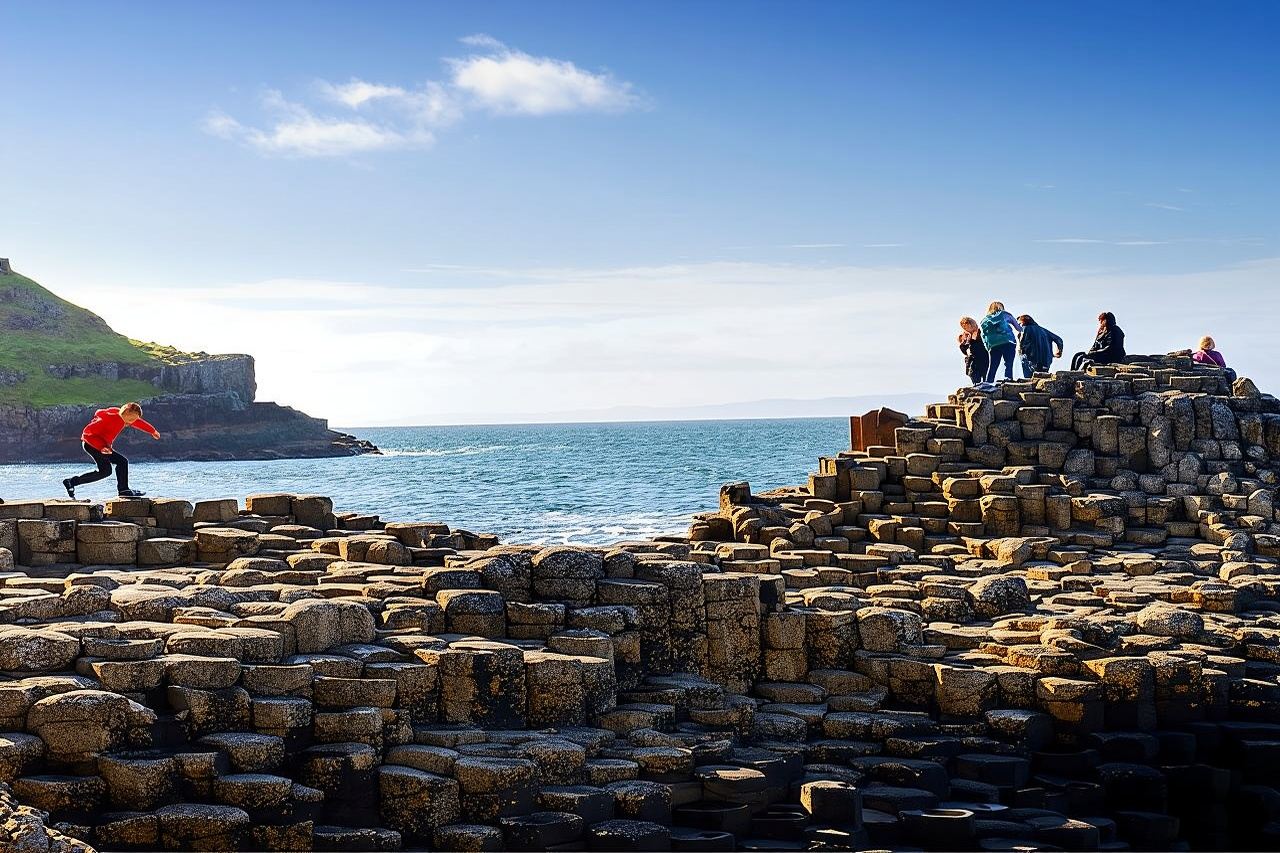 Dublin to Belfast Black Cab, Dunluce Castle and Giant's Causeway