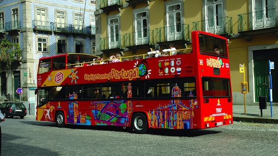 City Sightseeing hop-on hop-off bus tour of Funchal with walking tours