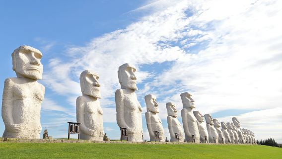 삿포로 | 시로이코이비토 파크 · 조잔케이 온천 · 아타마다이 부쓰(머리 큰 불상) · 해산물/맥주 박물관 일일 투어