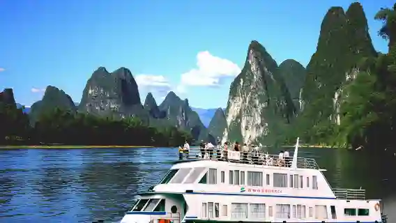 【獨立包團】漓江三星遊船（磨盤山）+遇龍河漂流+十里畫廊一日遊