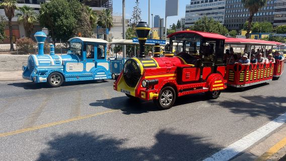 Piraeus Stadstour hop on hop off minitrein
