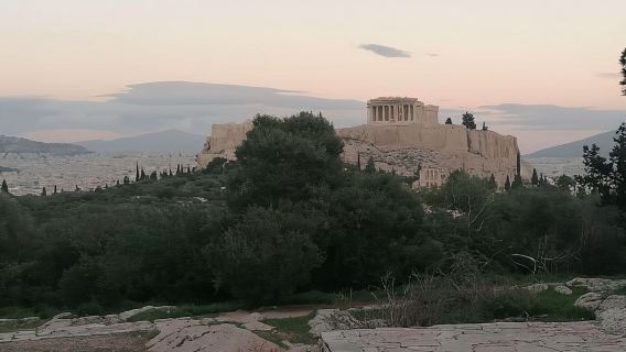 Guided walking tour of Acropolis with bus city tour