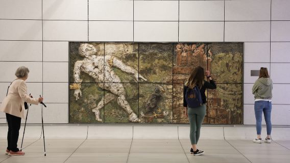 Karlsruhe Genesis – Underground-Kunst von Markus Lüpertz