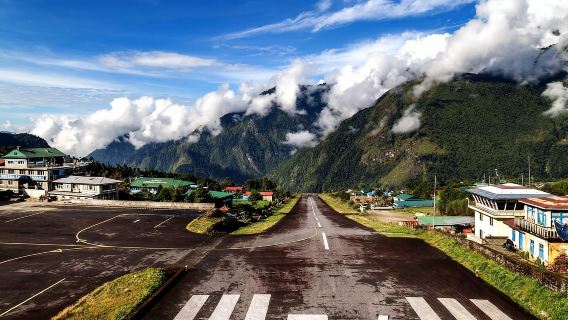 Billete de avión a Ramechhap Lukla con transporte desde Katmandú