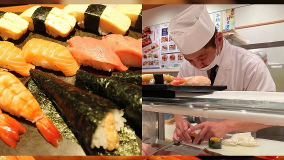Tour gastronómico de Ueno, Tokio: Sushi, ramen y platos locales favoritos