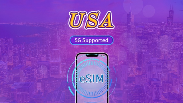 USA 5G eSIM | Day Pass/ Total Package | 24‑Hour Billing | 1‑30 Days | QR Code