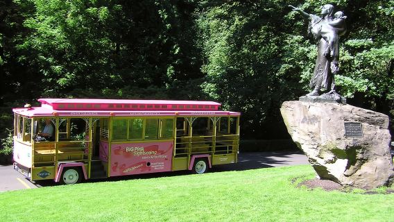 Portland, Oregón: Tour en Trolley Rosa Hop-On Hop-Off de Gray Line