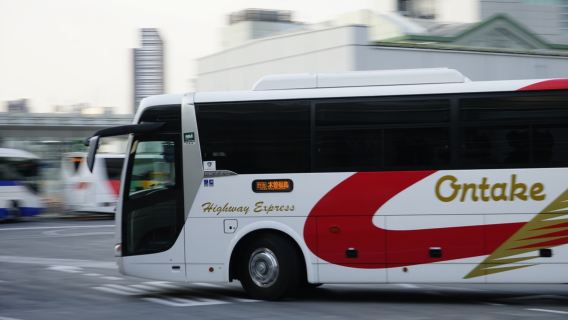 Shinjuku - Shiojiri - Kiso-Fukushima Linje Narai-juku Direkte Ekspresbus