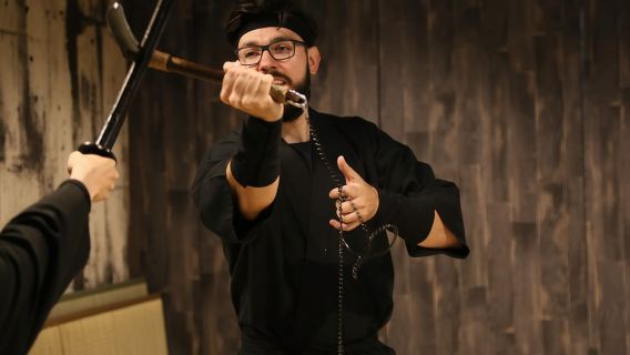 Ninja-les van 2 uur, praktijkles gegeven door een Japanse meester in Kyoto - Gemiddeld