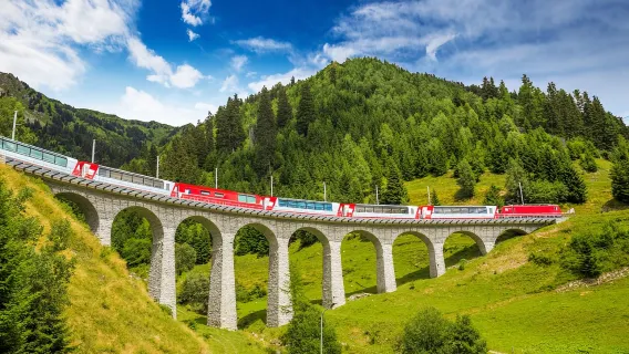 St. Moritz + Alps one-day tour[Including Bernina train ticket+ Professional English guide]