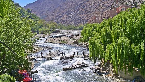 El valle de Ourika para una excursión de un día