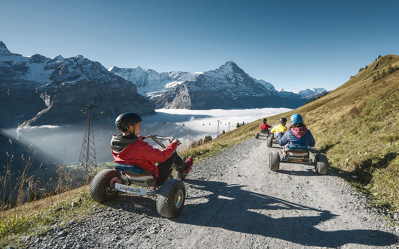 Switzerland: Dreamy hillside Grindelwald + First Mountain 1-day tour (round-trip from Zurich/Lucerne)