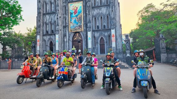 Hanoi Vespa Tours: Food + Culture + Fun on Army Vespa