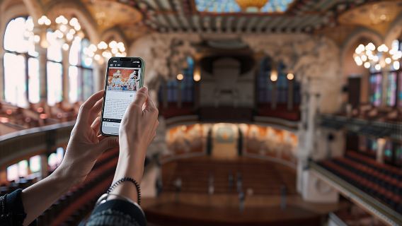 Self-guided visit of Palau de la Música Catalana