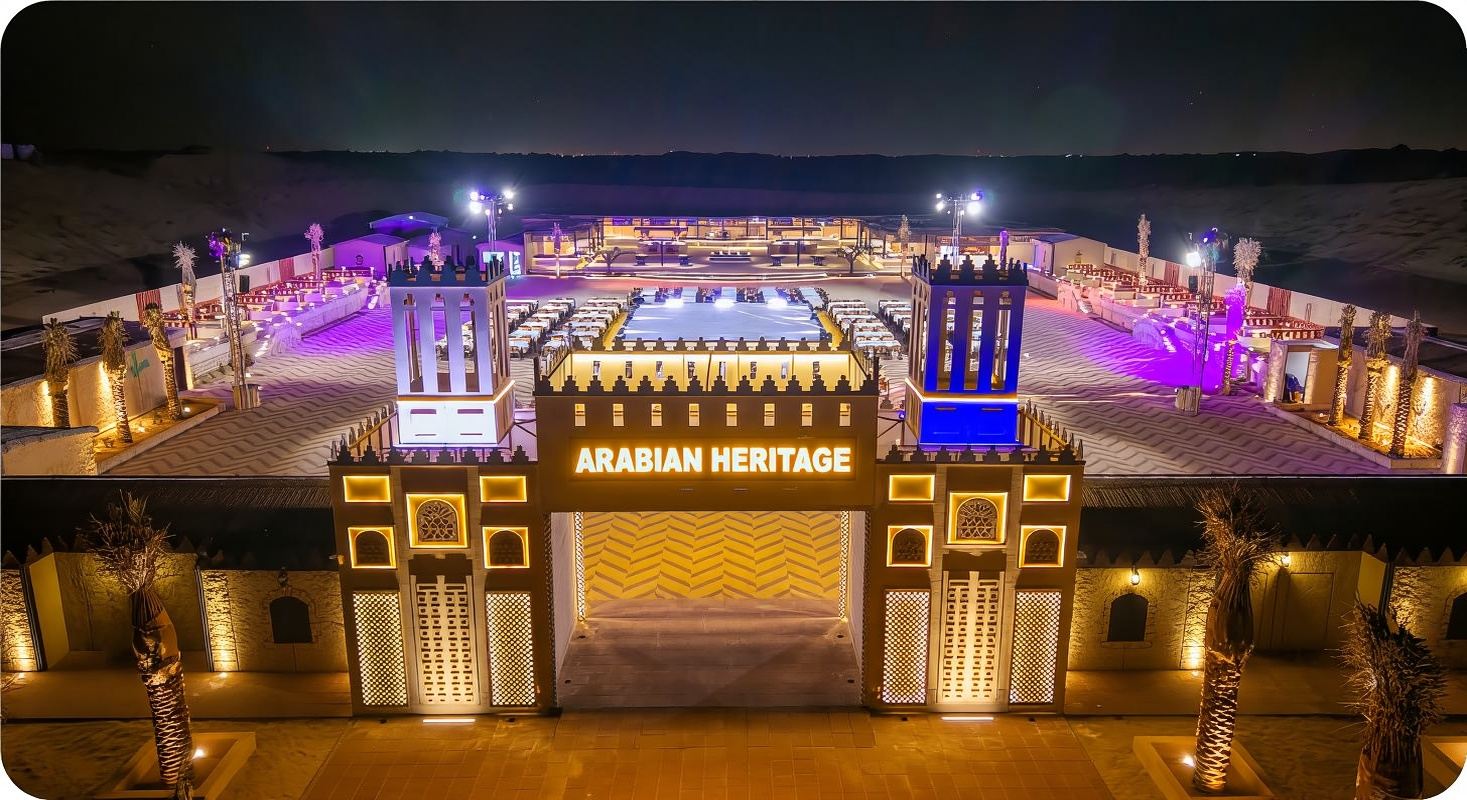 Dubai Desert Safari with BBQ Buffet Diner at the New Heritage Camp