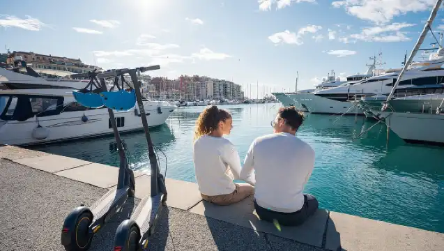 Nice Electric Scooter Rental - High range 