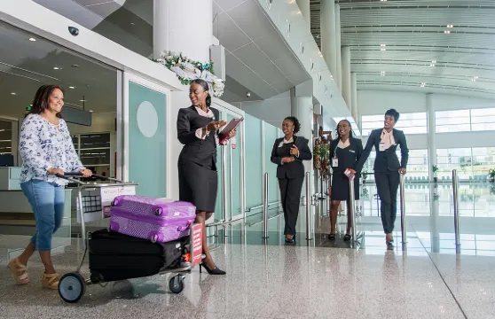 抵達安提瓜機場後享受貴賓接機快速通道服務 - 無需接送