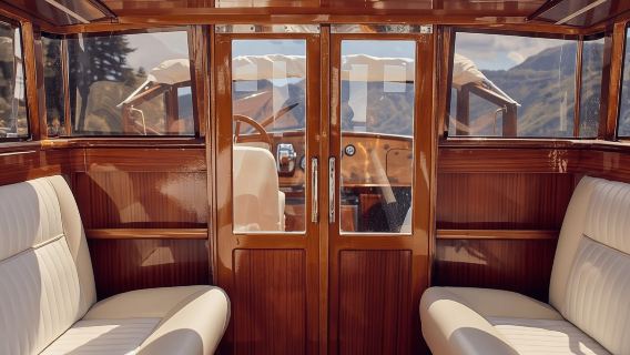 Varenna: Gemeinsame Bootstour bei Sonnenuntergang mit Prosecco-Aperitif