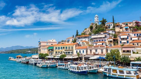 Tour di un giorno in inglese alle isole greche di Idra, Poros ed Egina con partenza da Atene andata e ritorno