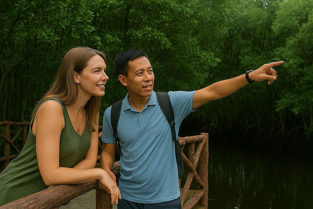 Can Gio: Monkey Island, Guerilla Camp, Mangrove Forest