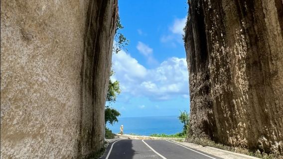 Bali Cliff Road - Melasti Beach - Uluwatu Temple 1-day tour