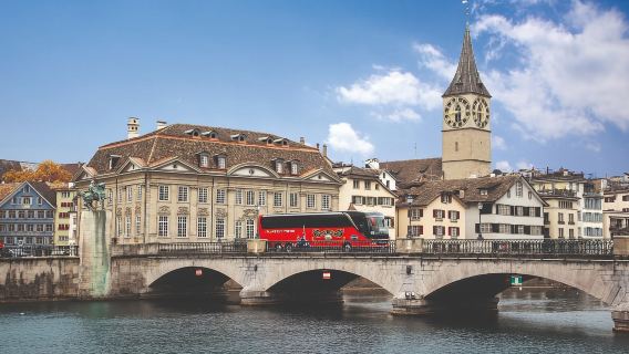 Цюрих: автобусная экскурсия по главным достопримечательностям города с аудиогидом