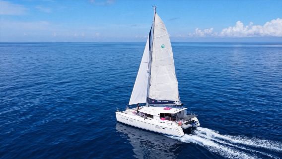 【泰國普吉島遊艇包船出海海釣】普吉島藍高雙體遊艇包船出海