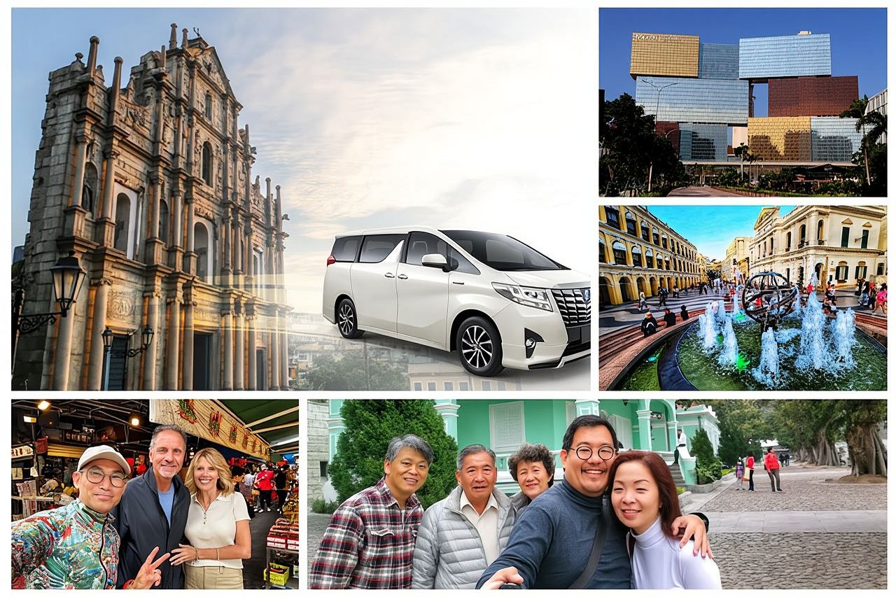 Macao|Tour turístico privado con guía-conductor local