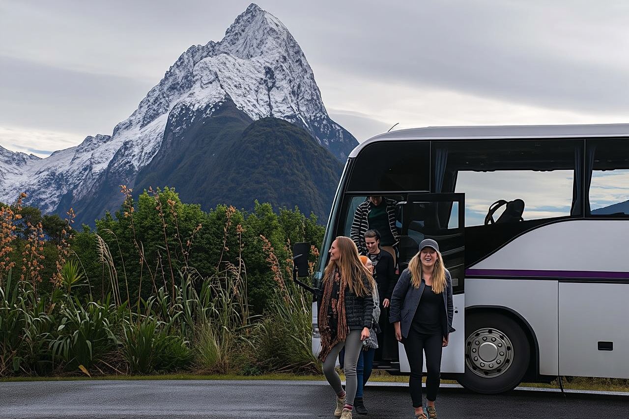 Milford Sound coach tour and day cruise experience