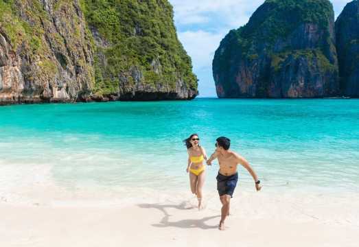 Rich itinerary: 1-day tour to Phi Phi Islands + Ko Mai Phai + Maya Bay + Koh Khai Nok