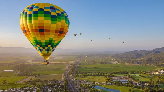 Napa Valley: avventura in mongolfiera