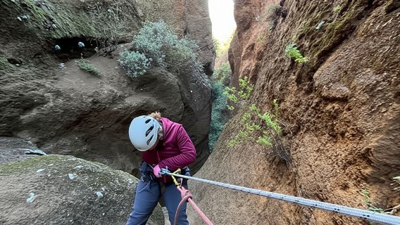 Tenerife : Expérience de canyoning guidée à Los Arcos