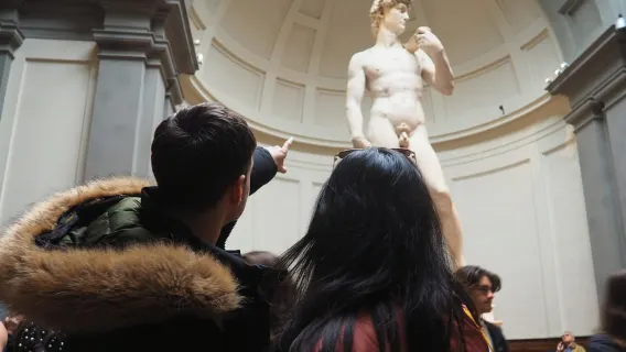 Florenz: Accademia-Ticket & Audio-Führung mit Gastgeber