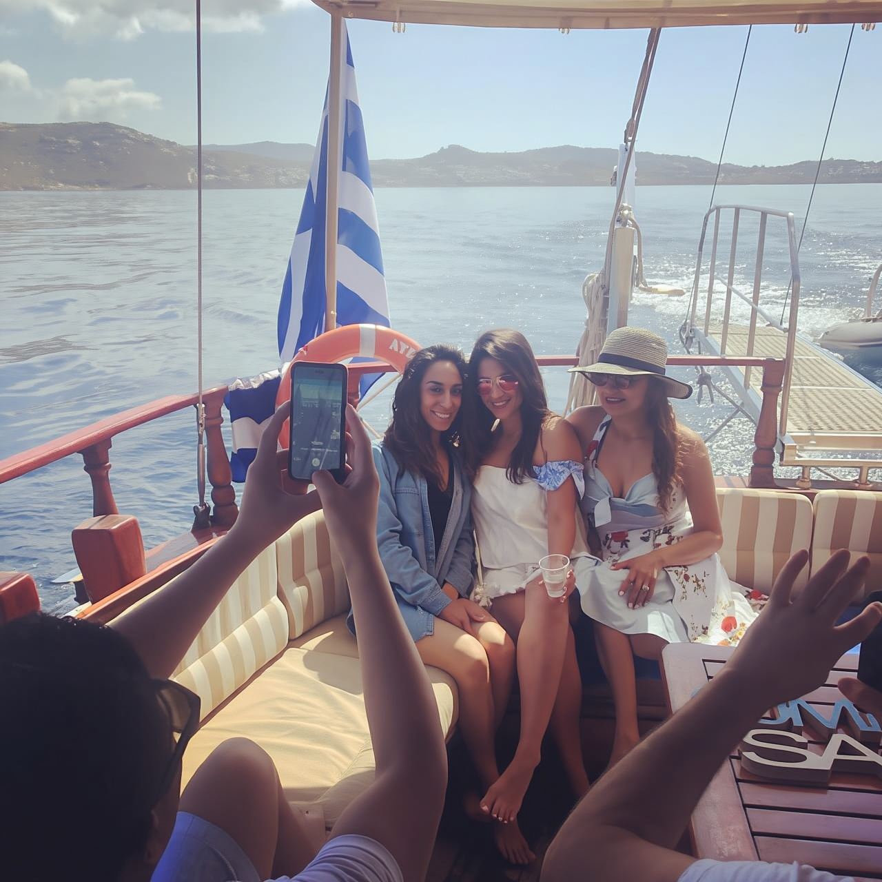 Mykonos: crociera alle isole di Delo e Rhenia con pasto barbecue