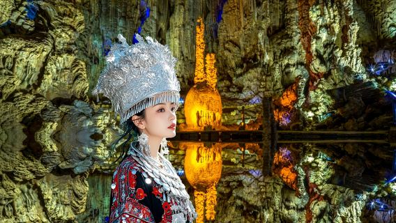 貴州織金洞+大峽谷一日遊【喀斯特奇觀·邂逅磅礴畫廊】