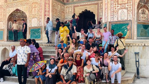 Ganztagestour durch Jaipur im klimatisierten Auto oder Tuk-Tuk mit Hotelabholung