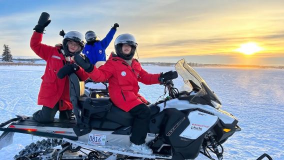 Canada: Yellowknife Outdoor Snowmobile Experience | Small English Join-in Tour | Multiple Packages Available