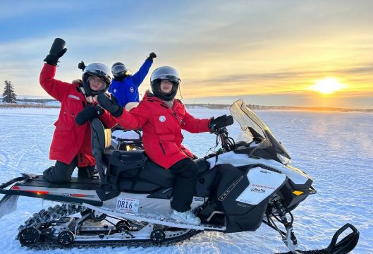 Canada: Yellowknife Outdoor Snowmobile Experience | English Join-in Tour | Multiple Packages Available
