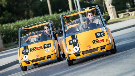 Barcellona: Esperienza GoCar nel Centro Città e Parco Olimpico